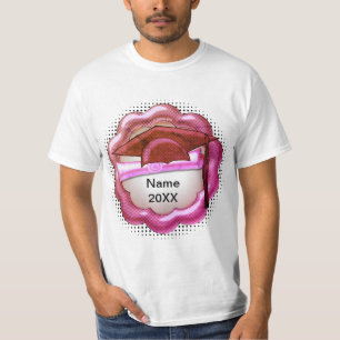 T-Shirt personalizado do Boné Formando de Tom Verm