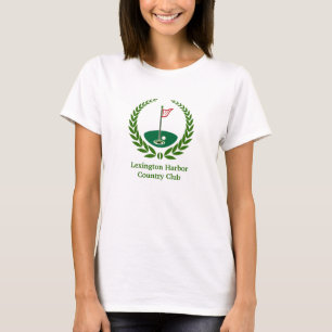 T-Shirt Personalizado do Clube de Golfe/País