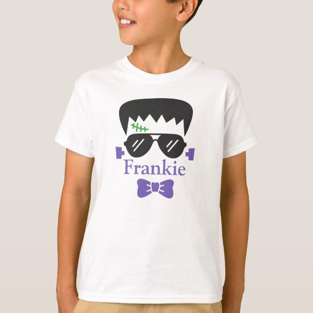 T-Shirt Personalizado do Dia das Bruxas de Franken (Frente)