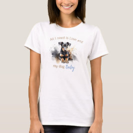 T-Shirt Personalizado Do Doberman Pinscher