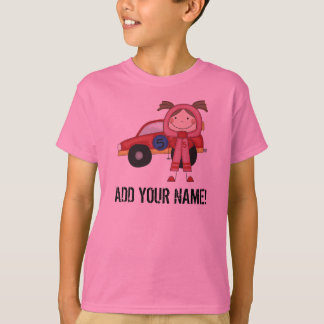 T-shirt personalizado do motorista de carro de