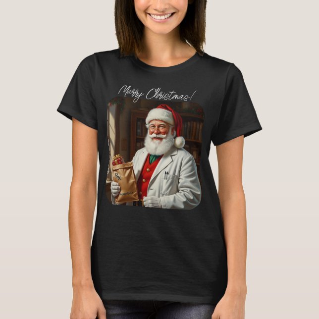 T-Shirt Personalizado do Pai Natal (Frente)