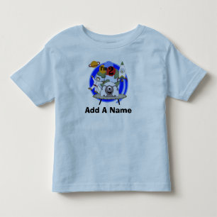 T-shirt personalizado do segundo aniversário do