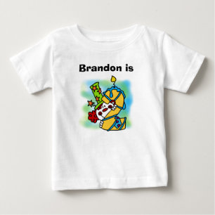 T-shirt personalizado do segundo aniversário do