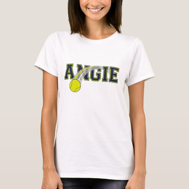 T-shirt personalizado do tênis (Frente)