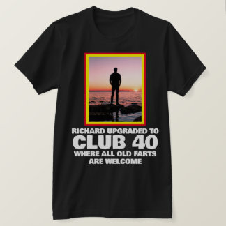 T-Shirt Personalizado Engraçado 40.º Milestone