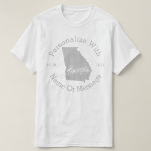 T-shirt PERSONALIZADO Estados da Geórgia