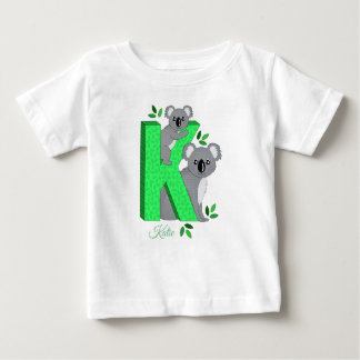 T-shirt personalizado - K para o Koala