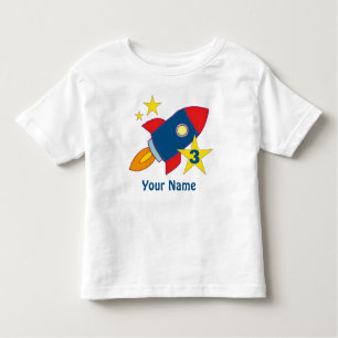 T-shirt personalizado navio de Rocket do