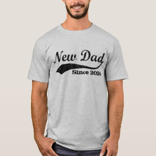 T-shirt personalizado novo papai do ano