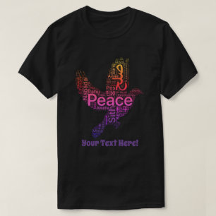 T-Shirt Personalizado para Paz de Design Personali
