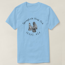 T-Shirt personalizado para um clube de xadrez