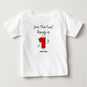 T-shirt personalizado primeiro aniversario