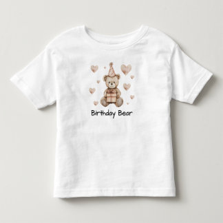 T-shirt Personalizado Urso de Pelúcia Aniversário 
