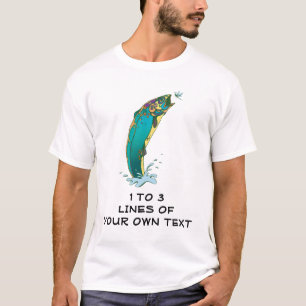 T-shirt Personalizar a Pesca de Voo