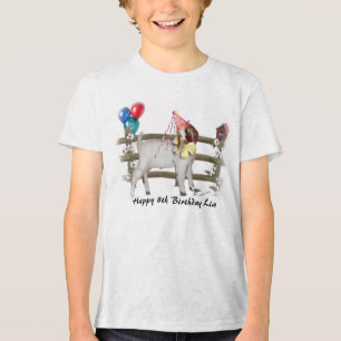 T-shirt Personalizar Boat Kid Birthday Shrt Adorável