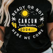 T-shirt personalizável de férias da família