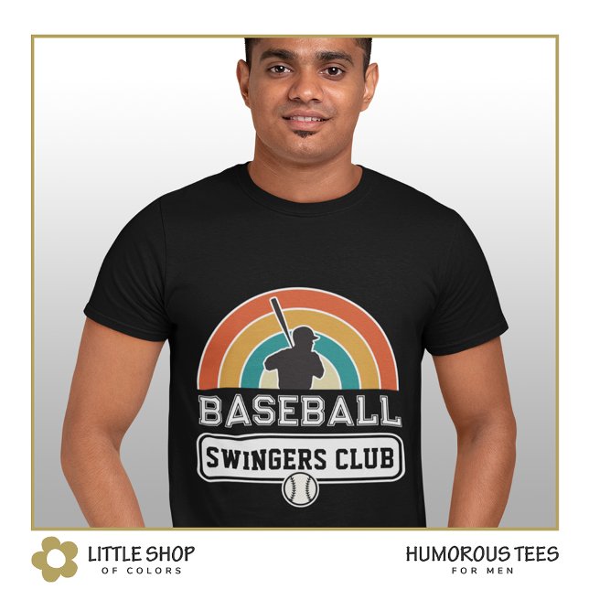 T-Shirt Personalizável do Clube dos Swingers de Ba (Criador carregado)