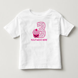 T-Shirt Personalizável Número 3