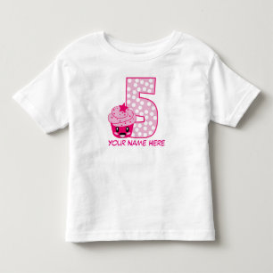 T-Shirt Personalizável Número 5