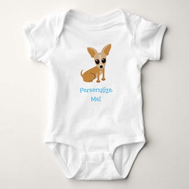 T-shirt Personalizável Tan Chihuahua (Frente)