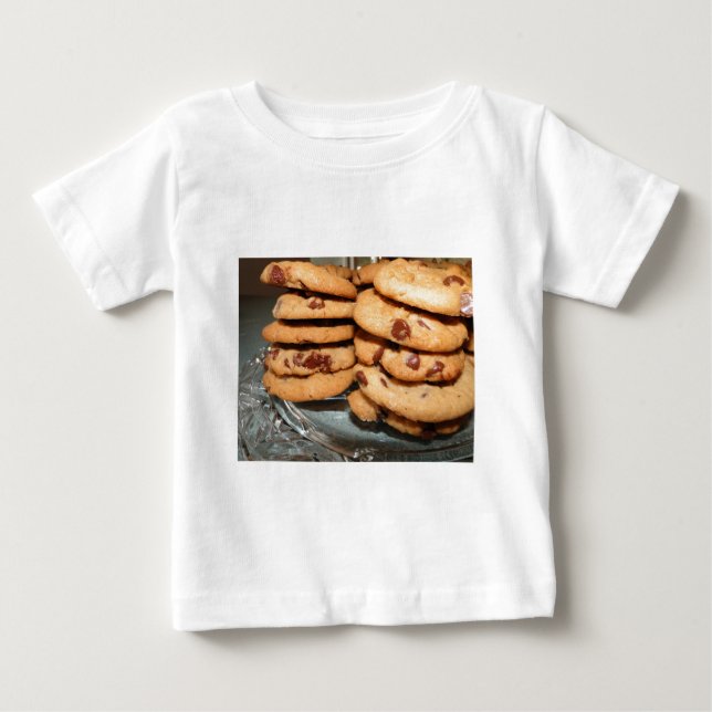 T-shirt Personalize Cookies Sobremesa Chocolate Chip Doces (Frente)