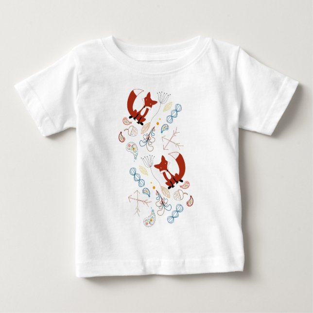 T-shirt Personalize este padrão moderno de floresta de rap (Frente)