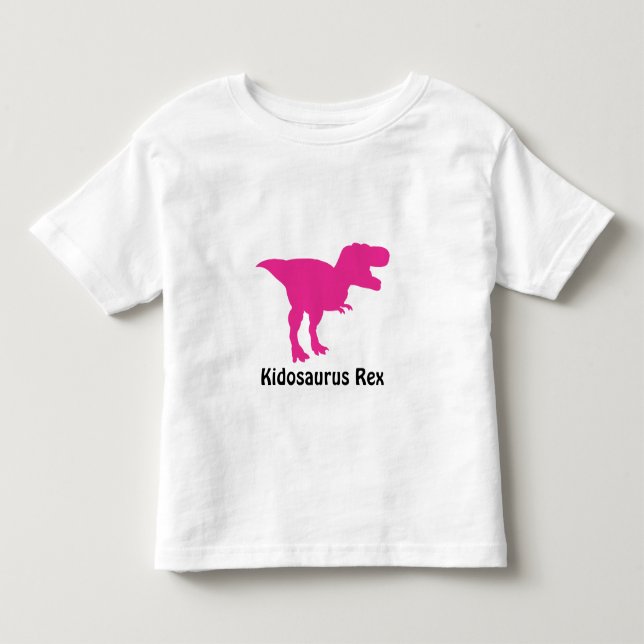 T-shirt Personalize-me! Miúdo-osauraus Rex (Frente)