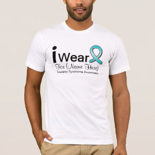 T-shirt Personalize-me vestem uma fita da síndrome de