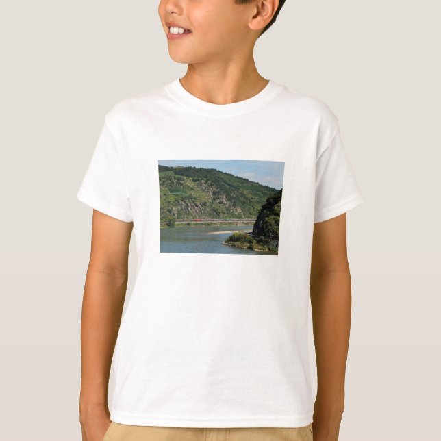 T-shirt Personenzug em Oberwesel (Frente)