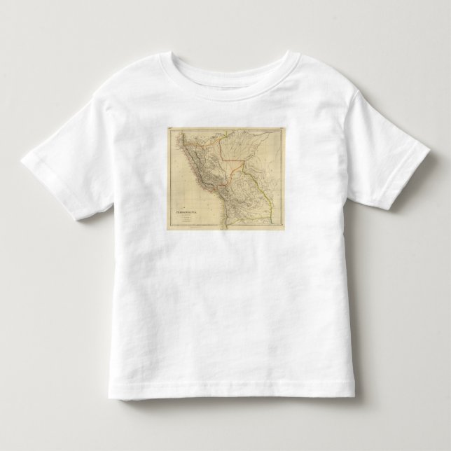 T-shirt Peru, Bolívia (Frente)