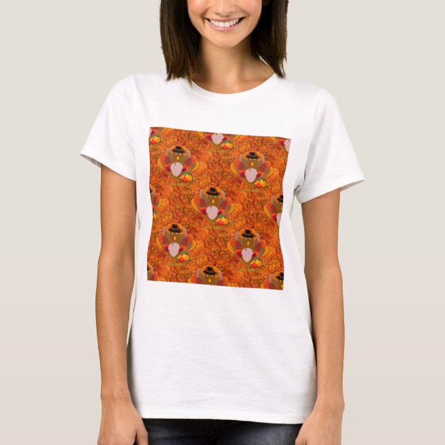 T-shirt peru de ação de graças (Frente)