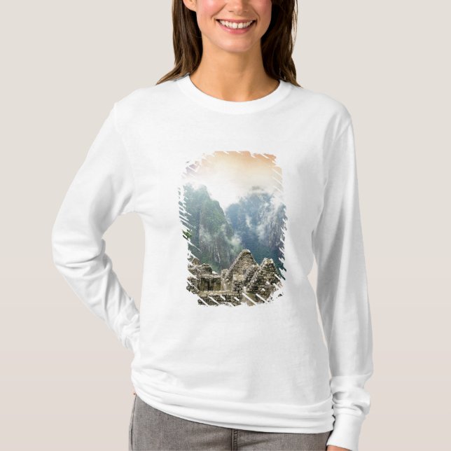T-shirt Peru, Machu Picchu, a antiga cidade perdida de (Frente)