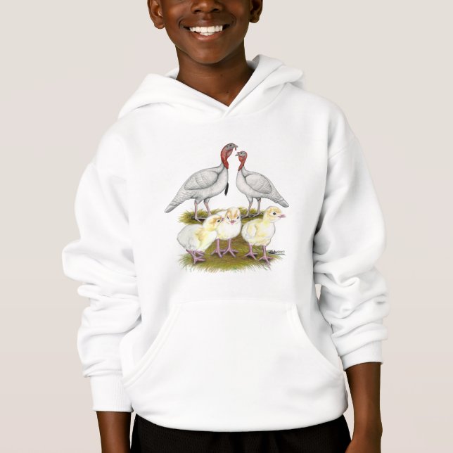 T-shirt Peru Mini Branco Família (Frente)