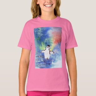 T-shirt Pés felizes dos pinguins