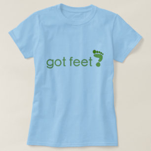 T-shirt pés obtidos?