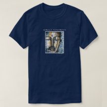 T-shirt pesadamente Meditated da arte de Buddha