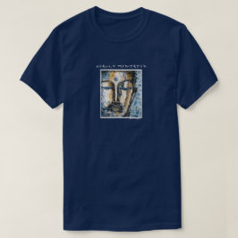 T-shirt pesadamente Meditated da arte de Buddha