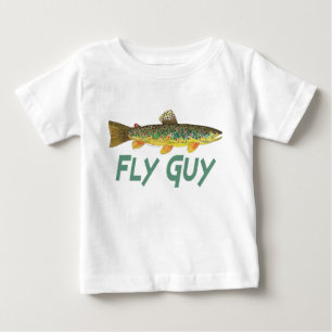 T-shirt Pesca com moscas