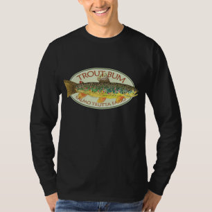 T-shirt Pesca com moscas