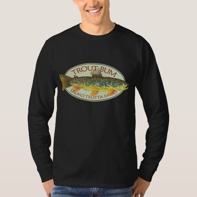 T-shirt Pesca com moscas (Frente)