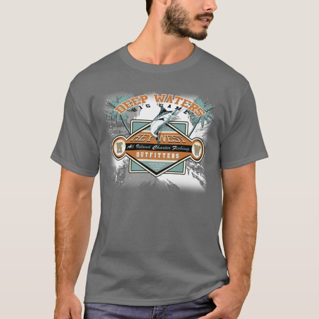 T-SHIRT PESCA DE KEY WEST (Frente)