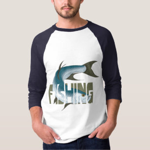 T-shirt Pesca de latão