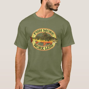 T-shirt Pesca de mosca humorística