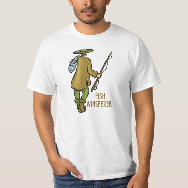 T-shirt Pesca do peixe (Frente)