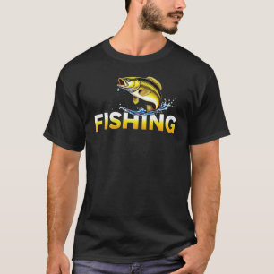 T-SHIRT PESCA NOVA GARANTIA DE DESIGNER DE MODA