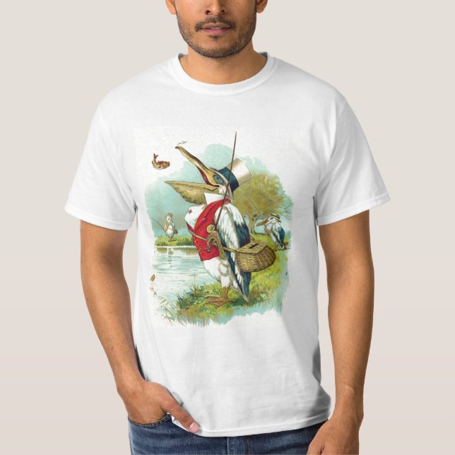 T-SHIRT PESCA PELICAN (Frente)