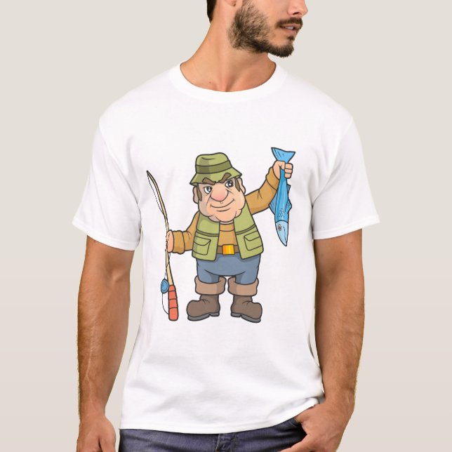 T-shirt pescador (Frente)