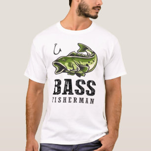 T-shirt Pescador de Baixo Engraçado Pesca Pescadores Cita