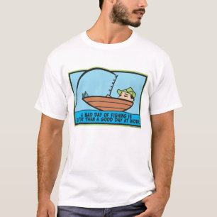 T-shirt Pescador Engraçado